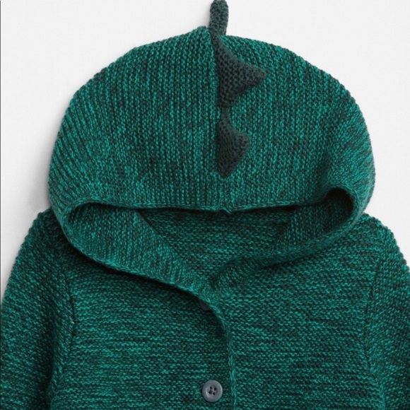 NWT Gap Dino Sweater Sz 6-12m - Picture 4 of 6
